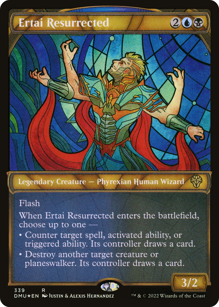 Ertai Resurrected (DMU-339) [Dominaria United]: (Showcase) Foil
