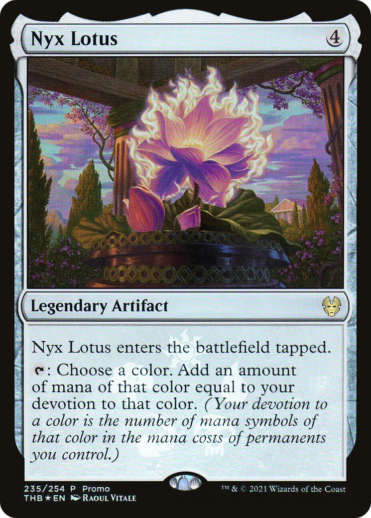 Nyx Lotus (MEDIA-235★) [Theros Beyond Death Promos] Foil