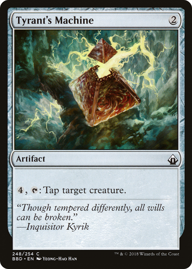 Tyrant's Machine (BBD-248) [Battlebond] Foil