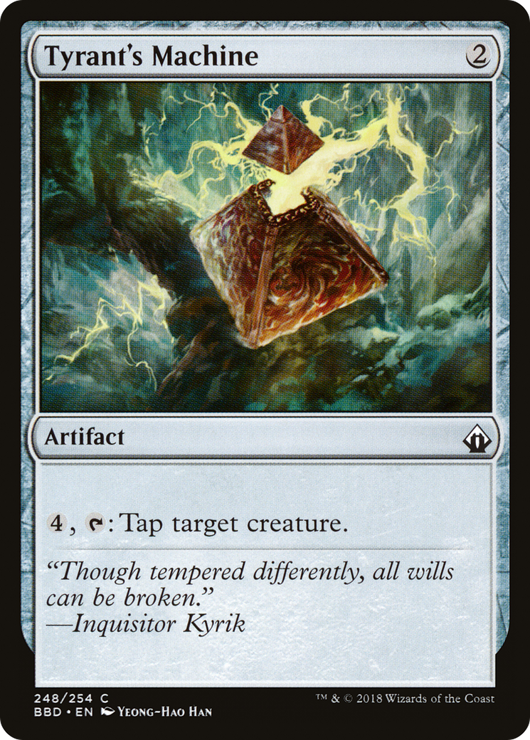 Tyrant's Machine (BBD-248) [Battlebond] Foil