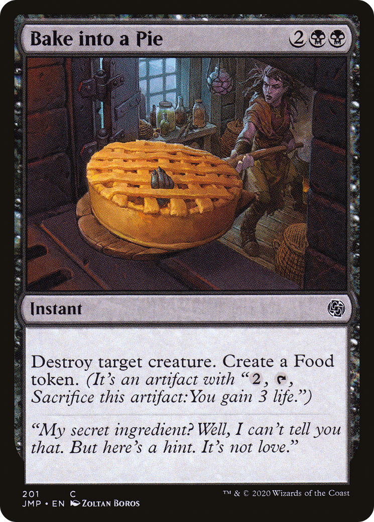 Bake into a Pie (JMP-201) [Jumpstart]