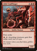 Akki Coalflinger (DD3-033) [Duel Decks Anthology: Elves vs. Goblins]