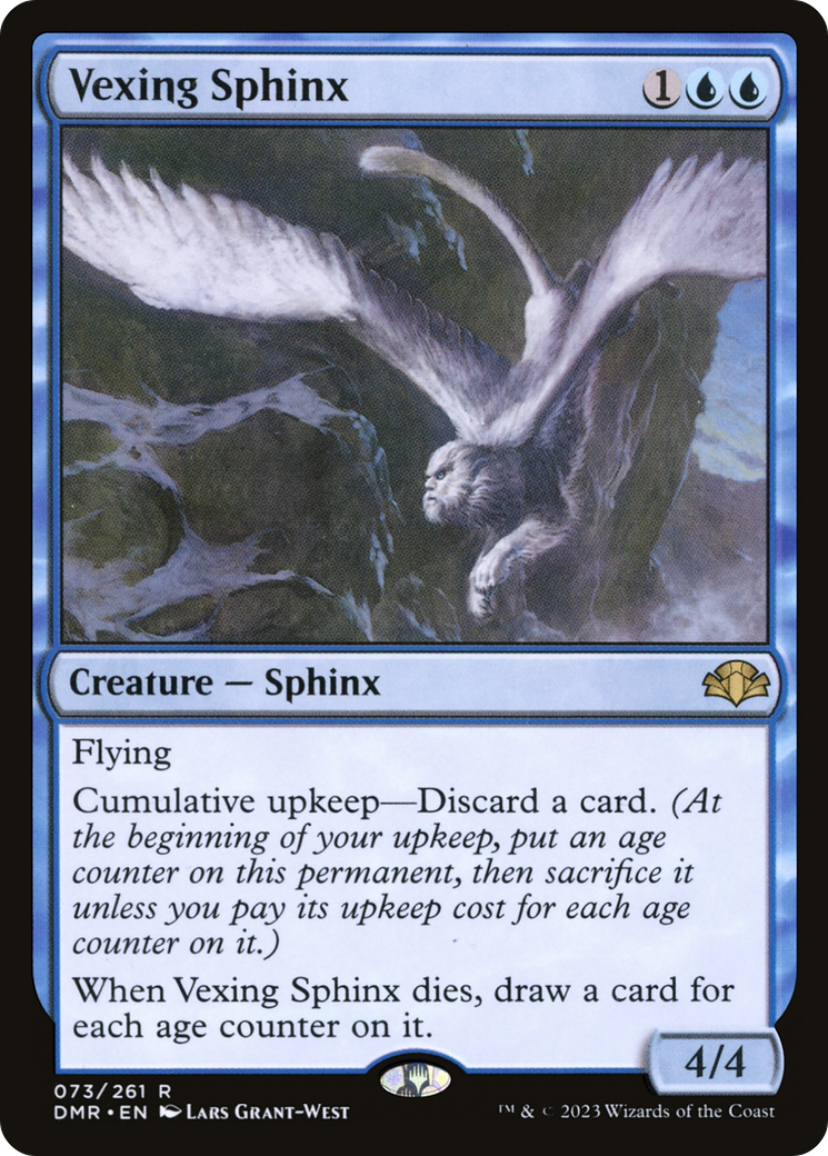 Vexing Sphinx (DMR-073) [Dominaria Remastered]