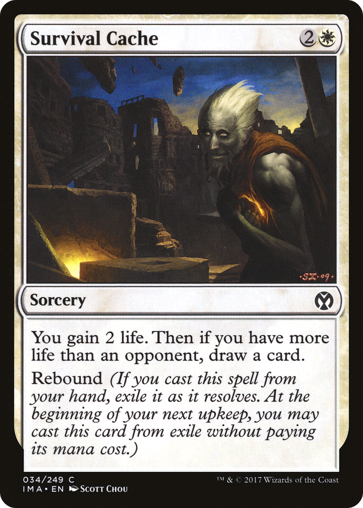 Survival Cache (IMA-034) [Iconic Masters] Foil