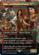 Samut, Voice of Dissent (SLD-1451) [Secret Lair Drop] / Inigo, Avenging Swordsman (Borderless)