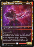Mogis, God of Slaughter (SLD-078) [Secret Lair Drop]: (enchantment, Showcase) Foil