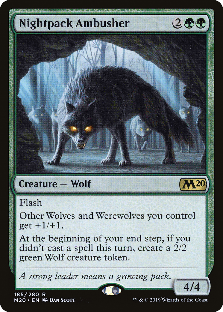 Nightpack Ambusher (M20-185) [Core Set 2020]
