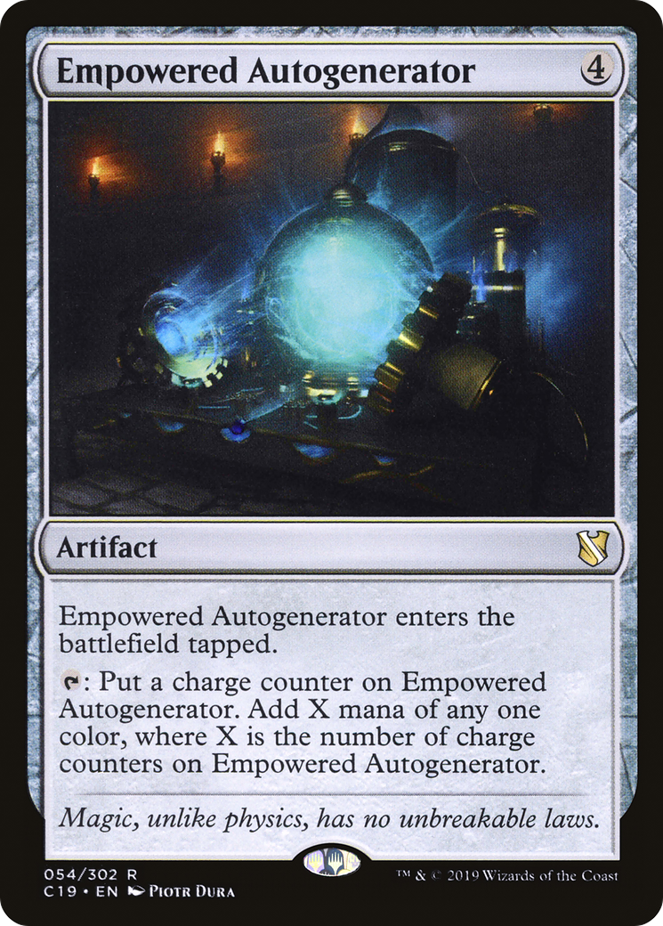 Empowered Autogenerator (C19-054) [Commander 2019]