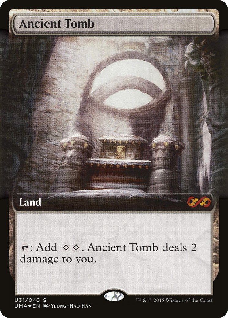 Ancient Tomb (UMA:BT-U31) (Extended Art) [Ultimate Box Topper] Foil