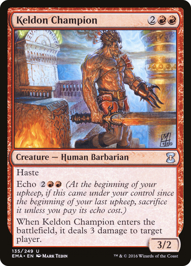 Keldon Champion (EMA-135) [Eternal Masters]
