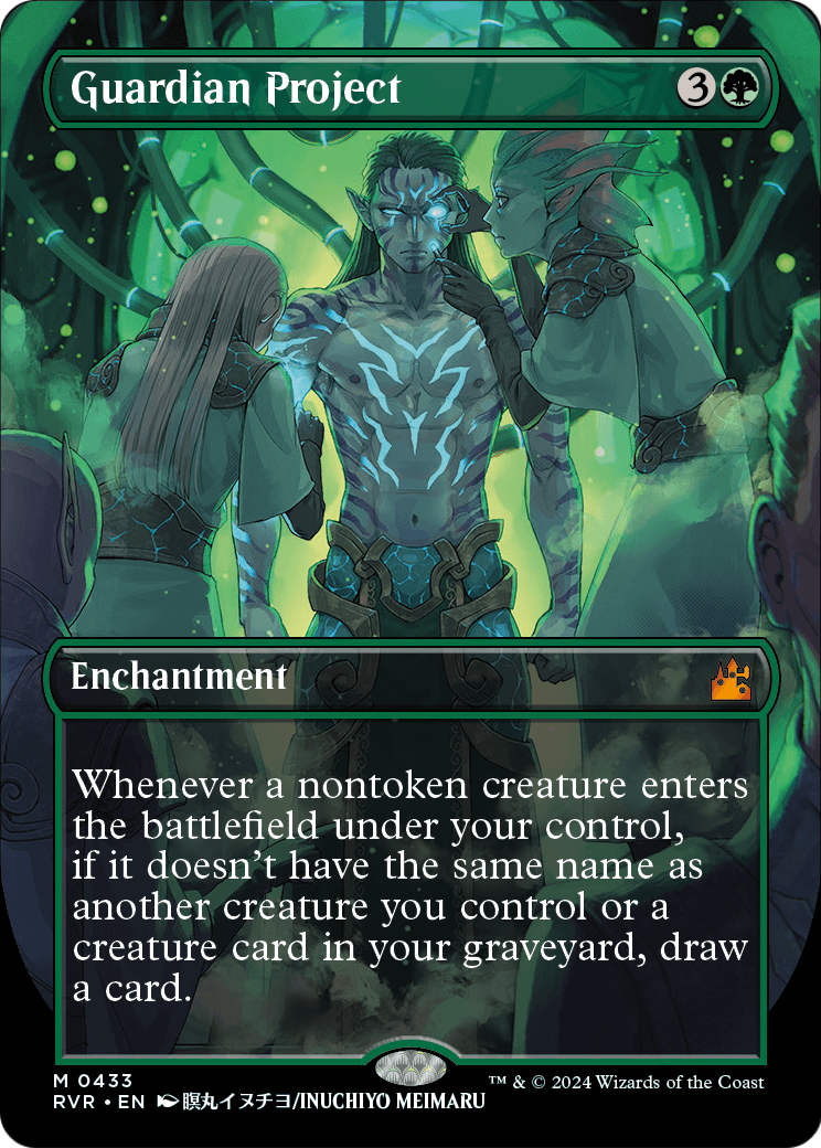 Guardian Project (Anime Borderless) (RVR-433) [Ravnica Remastered] Foil