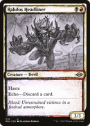 Rakdos Headliner (Showcase) (MH2-374) [Modern Horizons 2]