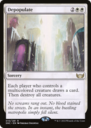 Depopulate (PPSNC-10P) [Streets of New Capenna Promos] Foil