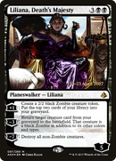 Liliana, Death's Majesty (PRE-97S) [Amonkhet Promos] Foil