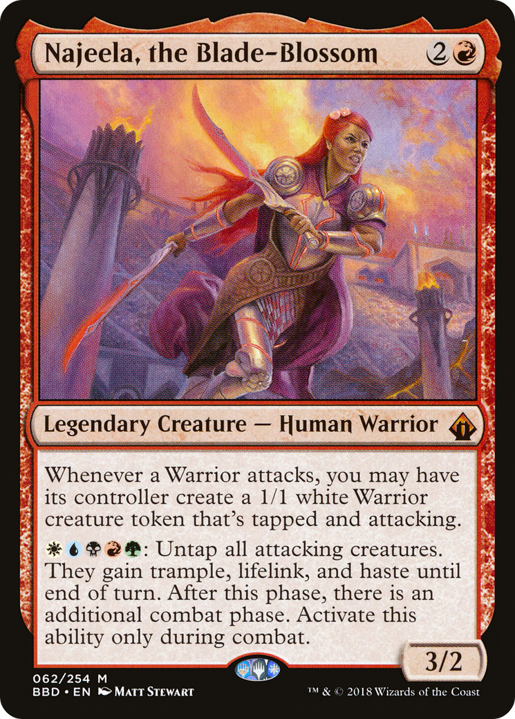 Najeela, the Blade-Blossom (BBD-062) [Battlebond]