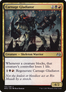 Carnage Gladiator (MM3-155) [Modern Masters 2017]