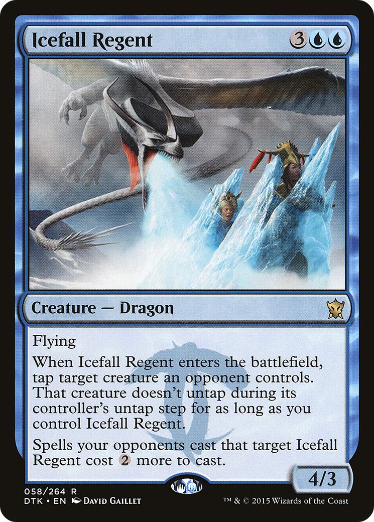 Icefall Regent (DTK-058) [Dragons of Tarkir]