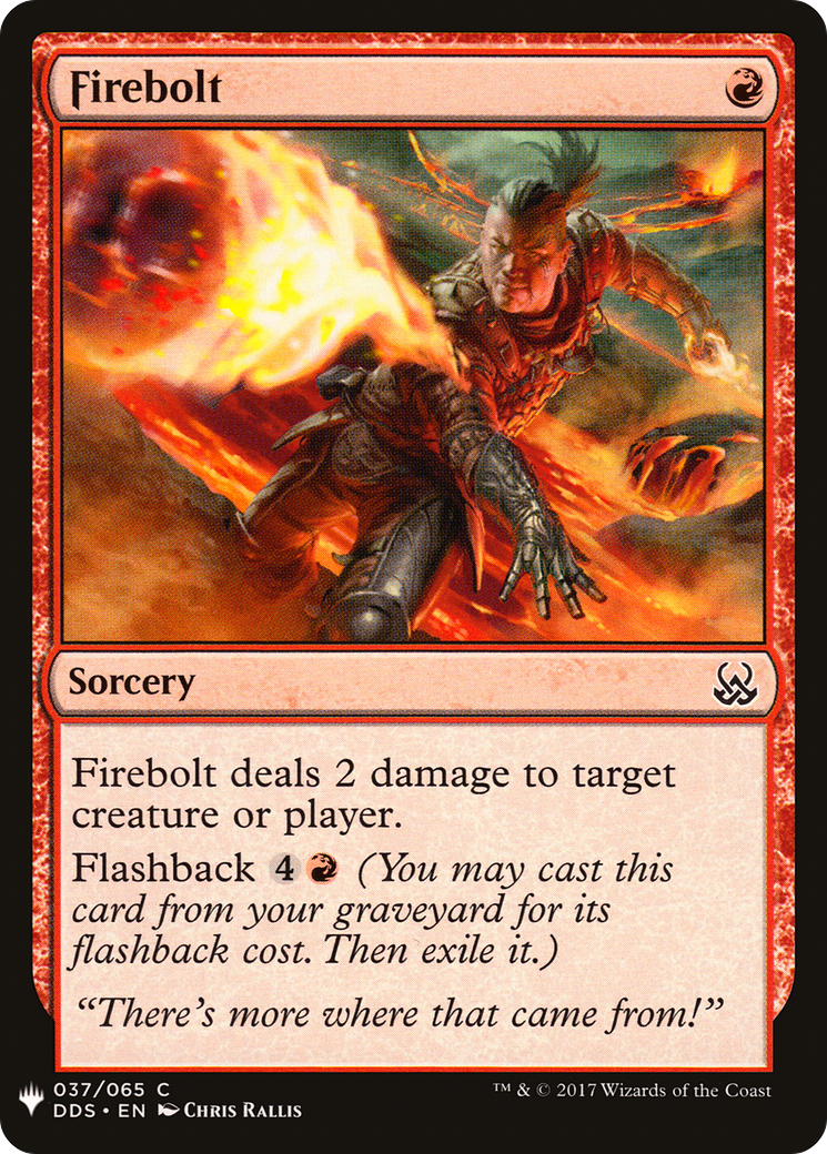 Firebolt (LIST-DDS-37) [The List]