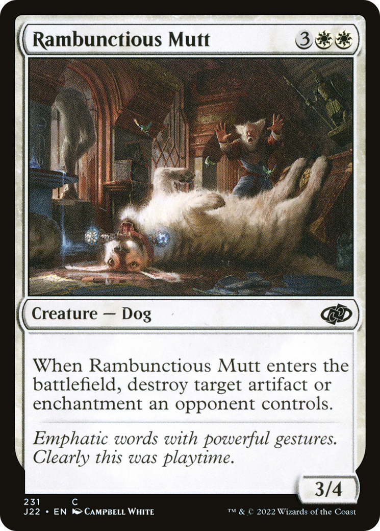 Rambunctious Mutt (J22-231) [Jumpstart 2022]