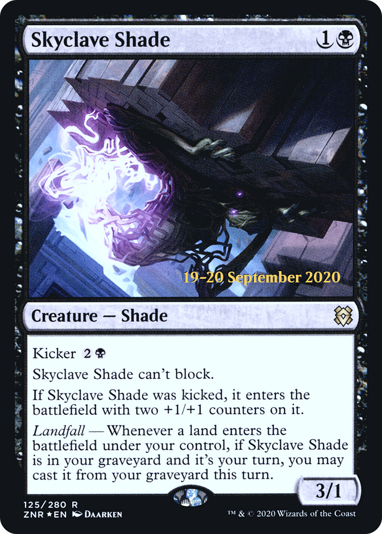 Skyclave Shade (PRE-125S) [Zendikar Rising Promos] Foil