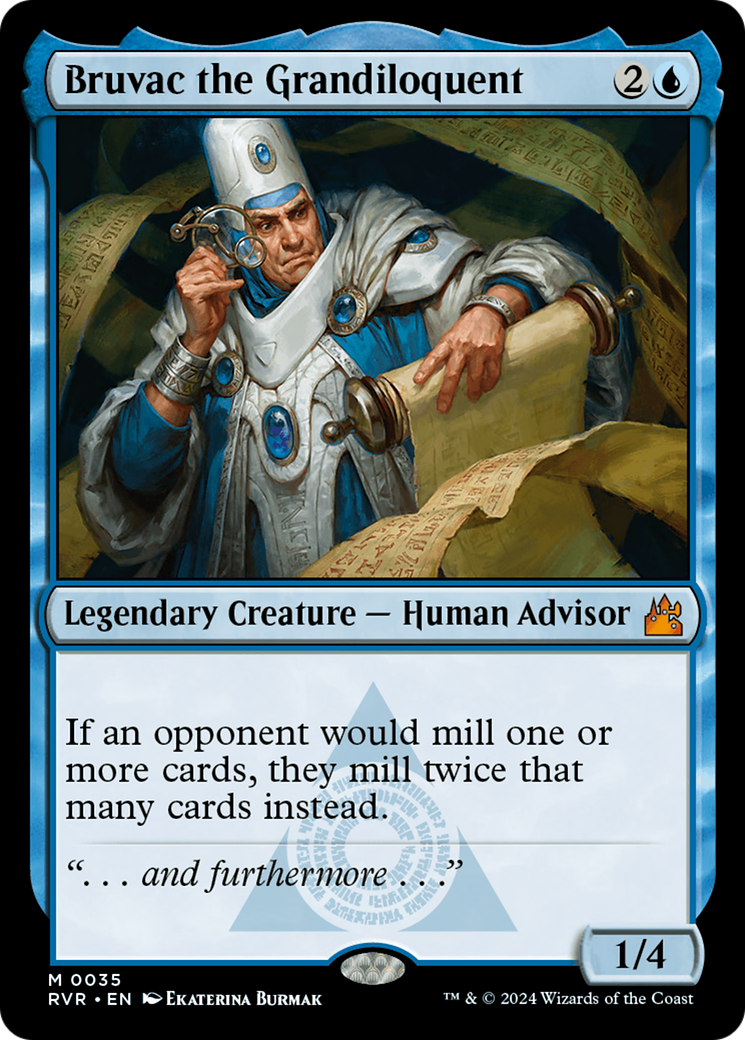 Bruvac the Grandiloquent (RVR-035) [Ravnica Remastered] Foil