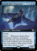 Storm Fleet Negotiator (LCC-046) [The Lost Caverns of Ixalan Commander]: (Extended Art) Foil