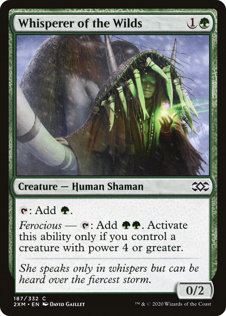 Whisperer of the Wilds (2XM-187) [Double Masters]