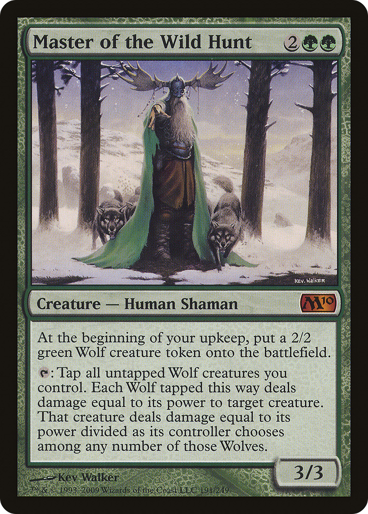 Master of the Wild Hunt (M10-191) [Magic 2010] Foil
