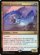 Sarinth Greatwurm (PPBRO-220) [Promo Pack: The Brothers' War Promos]