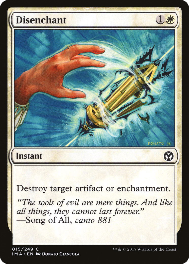 Disenchant (IMA-015) [Iconic Masters] Foil