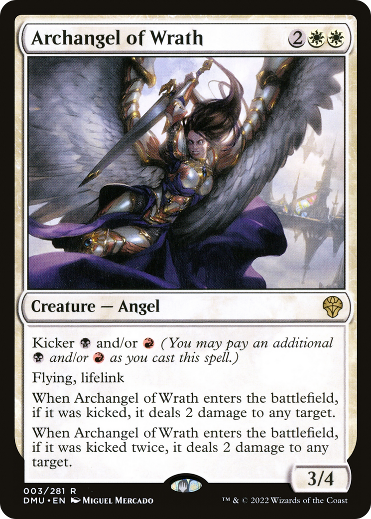 Archangel of Wrath (DMU-003) [Dominaria United]