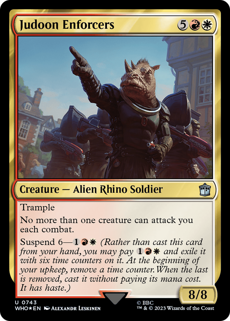Judoon Enforcers (WHO-743) [Doctor Who] Foil