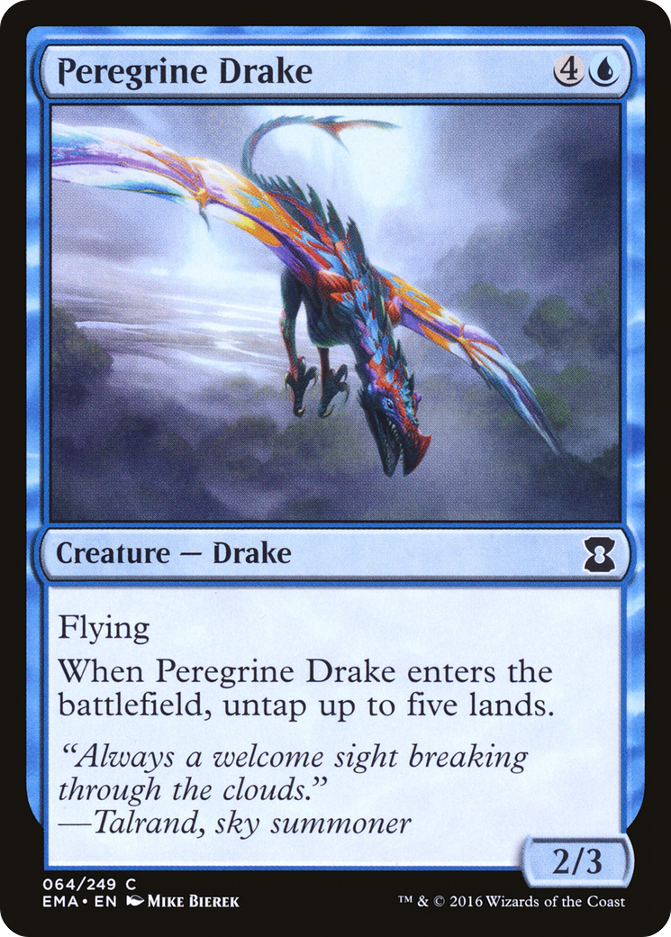 Peregrine Drake (EMA-064) [Eternal Masters] Foil
