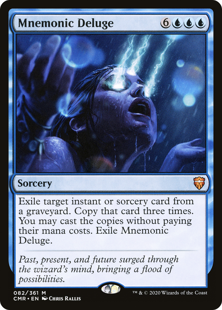 Mnemonic Deluge (CMR-082) [Commander Legends]