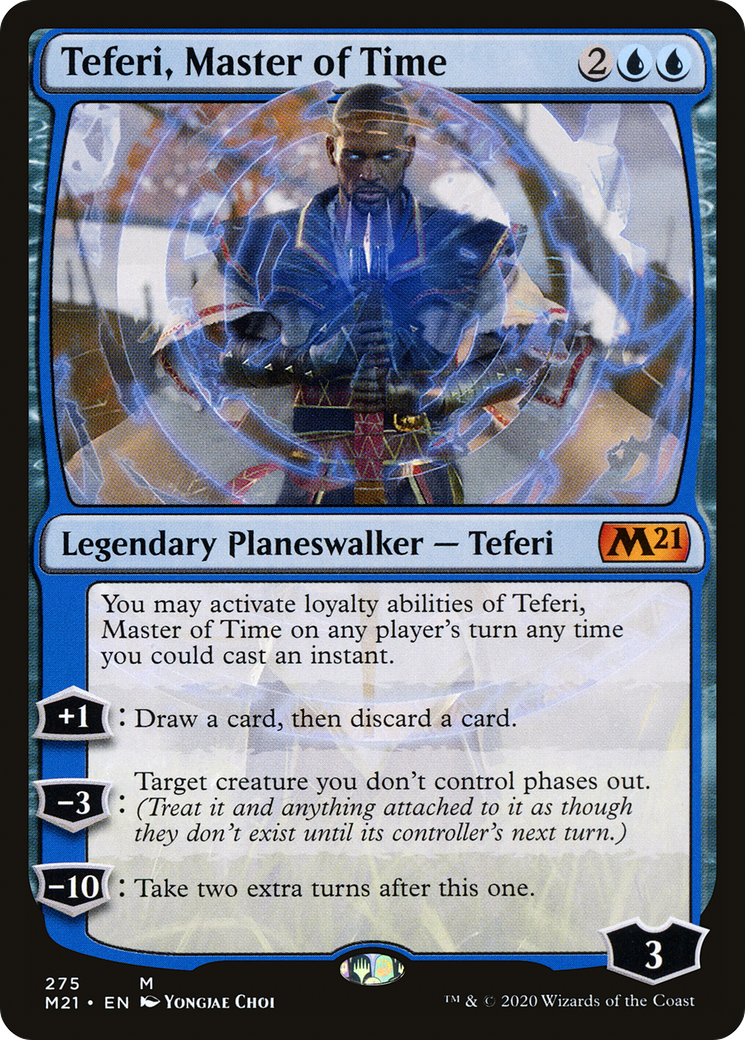 Teferi, Master of Time (M21-275) [Core Set 2021]