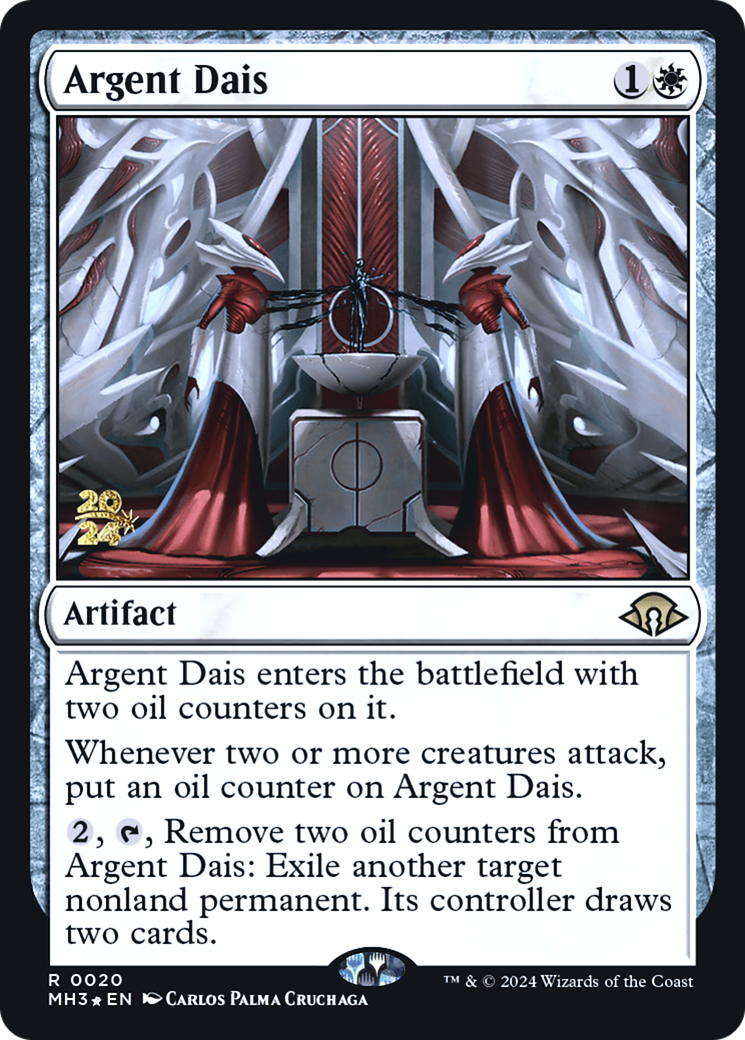 Argent Dais (PRE-20S) [Modern Horizons 3 Promos] Foil