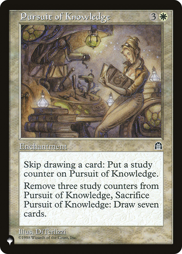 Pursuit of Knowledge (LIST-STH-10) [The List]