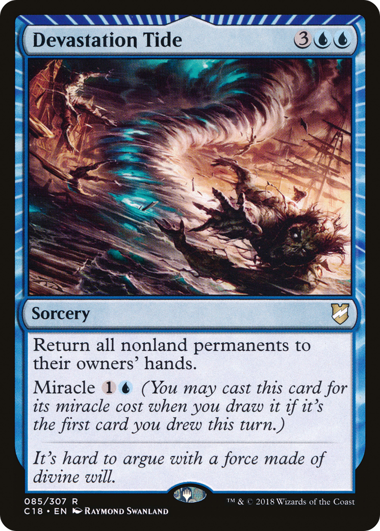 Devastation Tide (C18-085) [Commander 2018]: (miracle)
