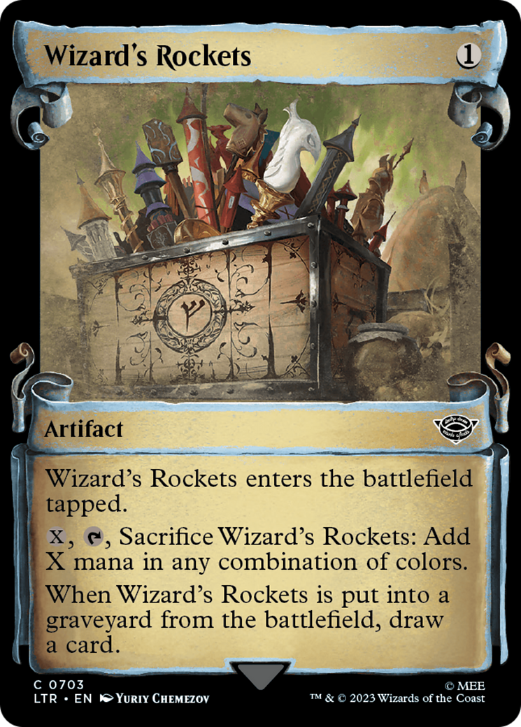 Wizard's Rockets (LTR-703) [The Lord of the Rings: Tales of Middle-earth]: (Showcase)