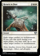 Return to Dust (CMM-052) [Commander Masters] Foil