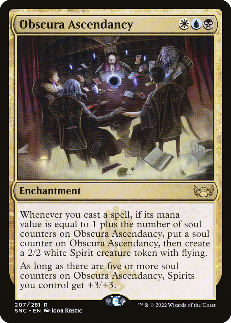 Obscura Ascendancy (PPSNC-207P) [Streets of New Capenna Promos] Foil