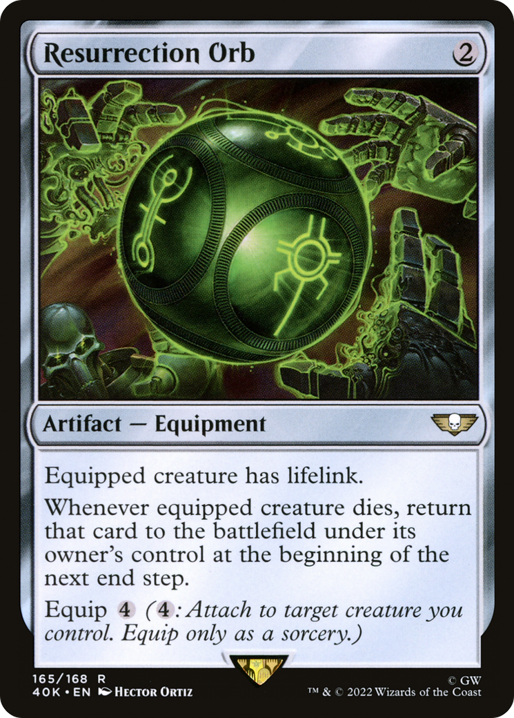 Resurrection Orb (40K-165) [Warhammer 40,000 Commander]