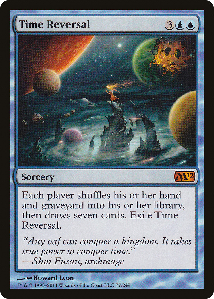 Time Reversal (M12-077) [Magic 2012] Foil