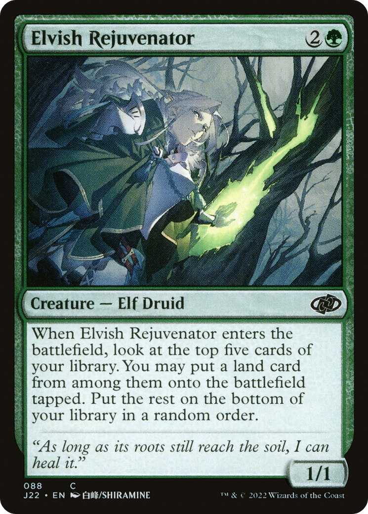 Elvish Rejuvenator (J22-088) [Jumpstart 2022]
