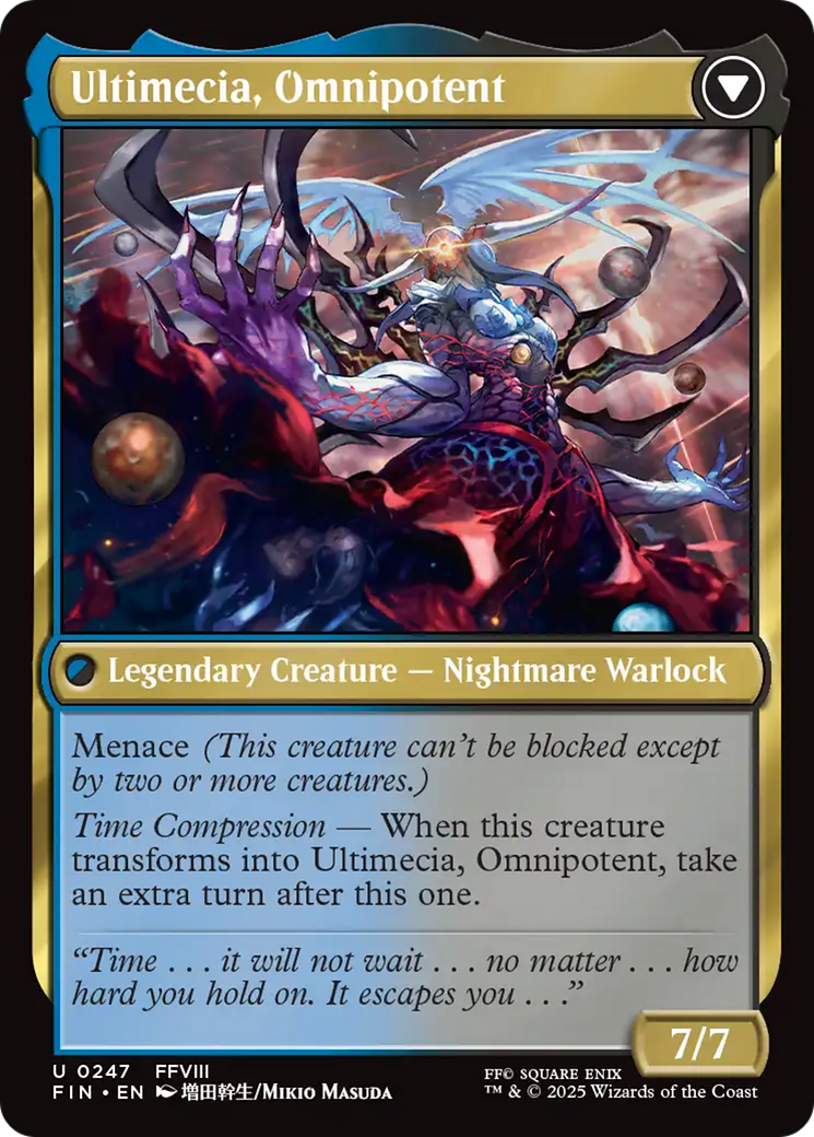Ultimecia, Time Sorceress (FIN-247) [FINAL FANTASY] Foil