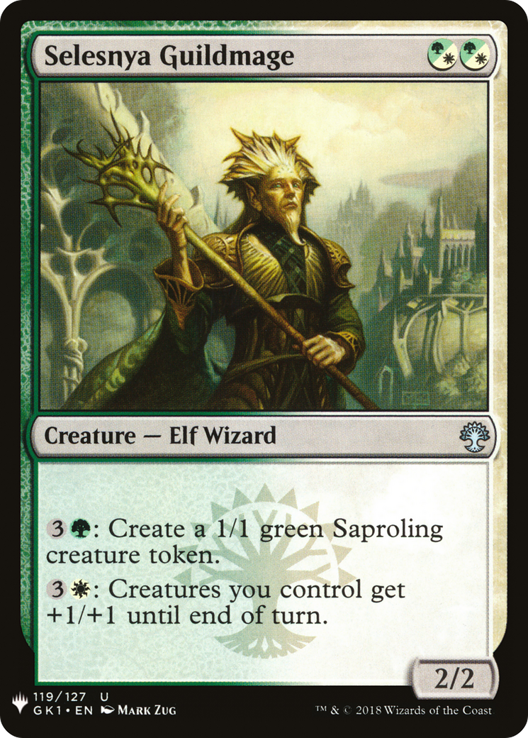 Selesnya Guildmage (LIST-GK1-119) [The List]