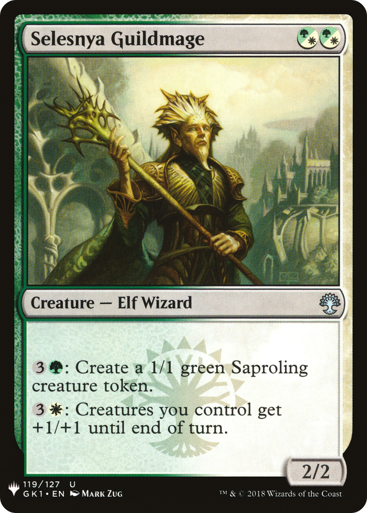 Selesnya Guildmage (LIST-GK1-119) [The List]