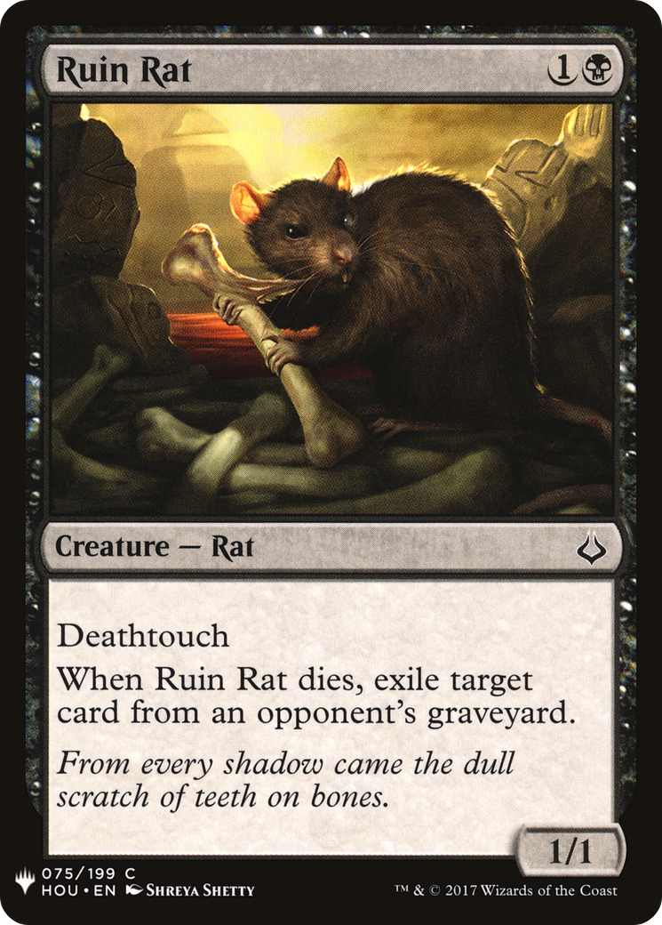 Ruin Rat (LIST-HOU-75) [The List]