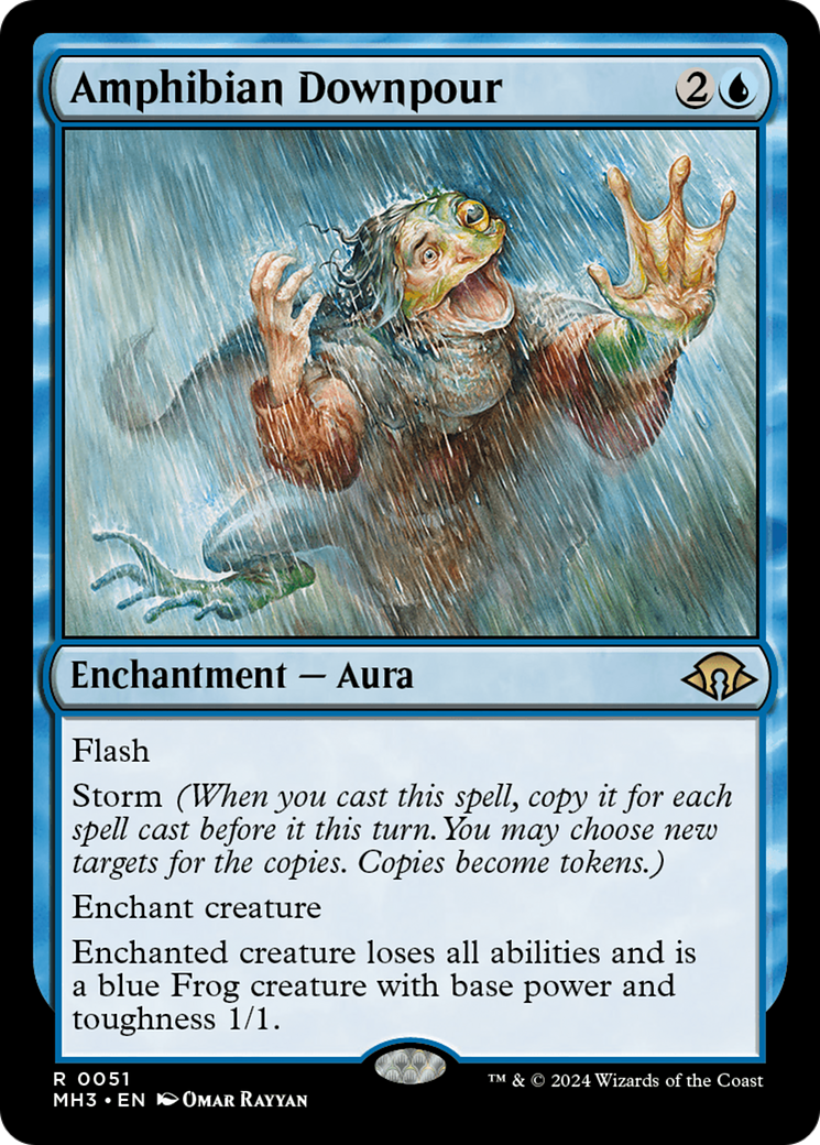 Amphibian Downpour (MH3-051) [Modern Horizons 3]
