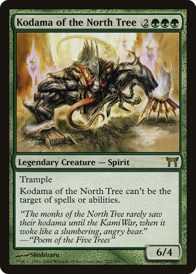 Kodama of the North Tree (CHK-222) [Champions of Kamigawa]